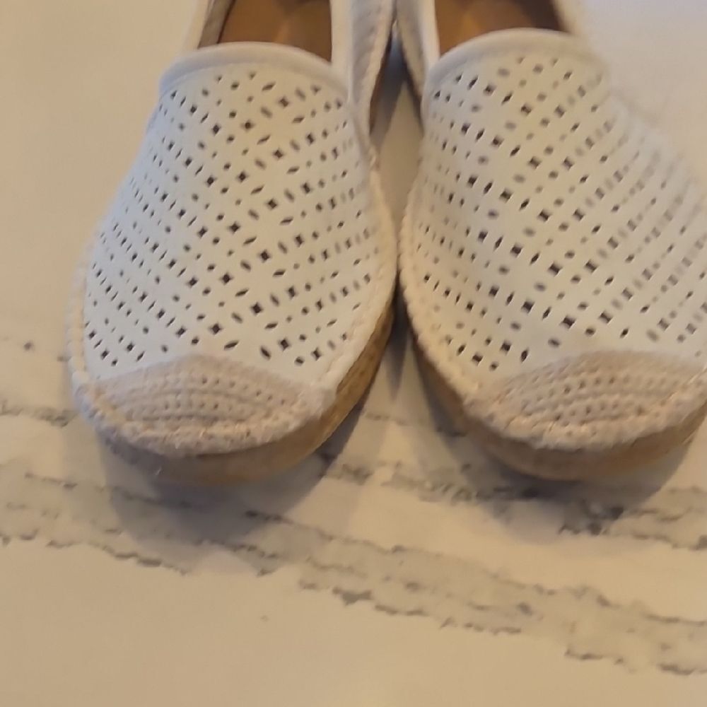 Seastar white eyelet women’s beachcomber espadrille size 9 - Picture 4 of 10